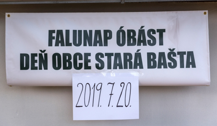 3. fotografia fotogalérie Kultúrno-spoločenský deň obce Stará Bašta 2019