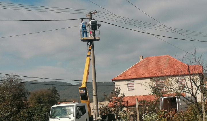 4. fotografia fotogalérie Modernizácia verejného osvetlenia v obci Stará Bašta