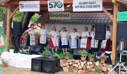 570. výročie prvej písomnej zmienky obce Stará Bašta
